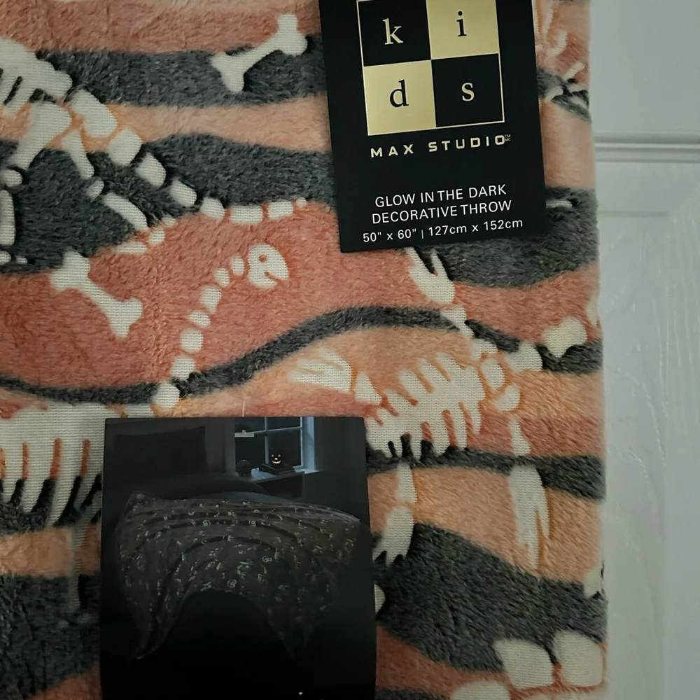 Glow in the Dark Halloween Blanket